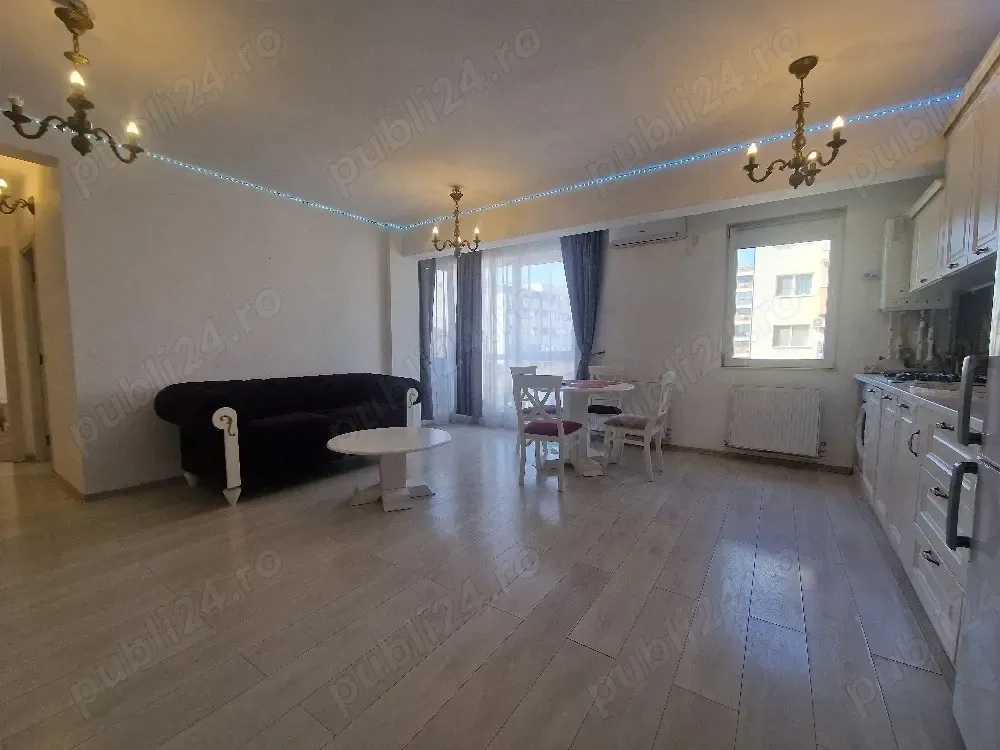 Tomis Plus - 2 camere, mobilat-utilat, etaj 2 cu lift,termen lung