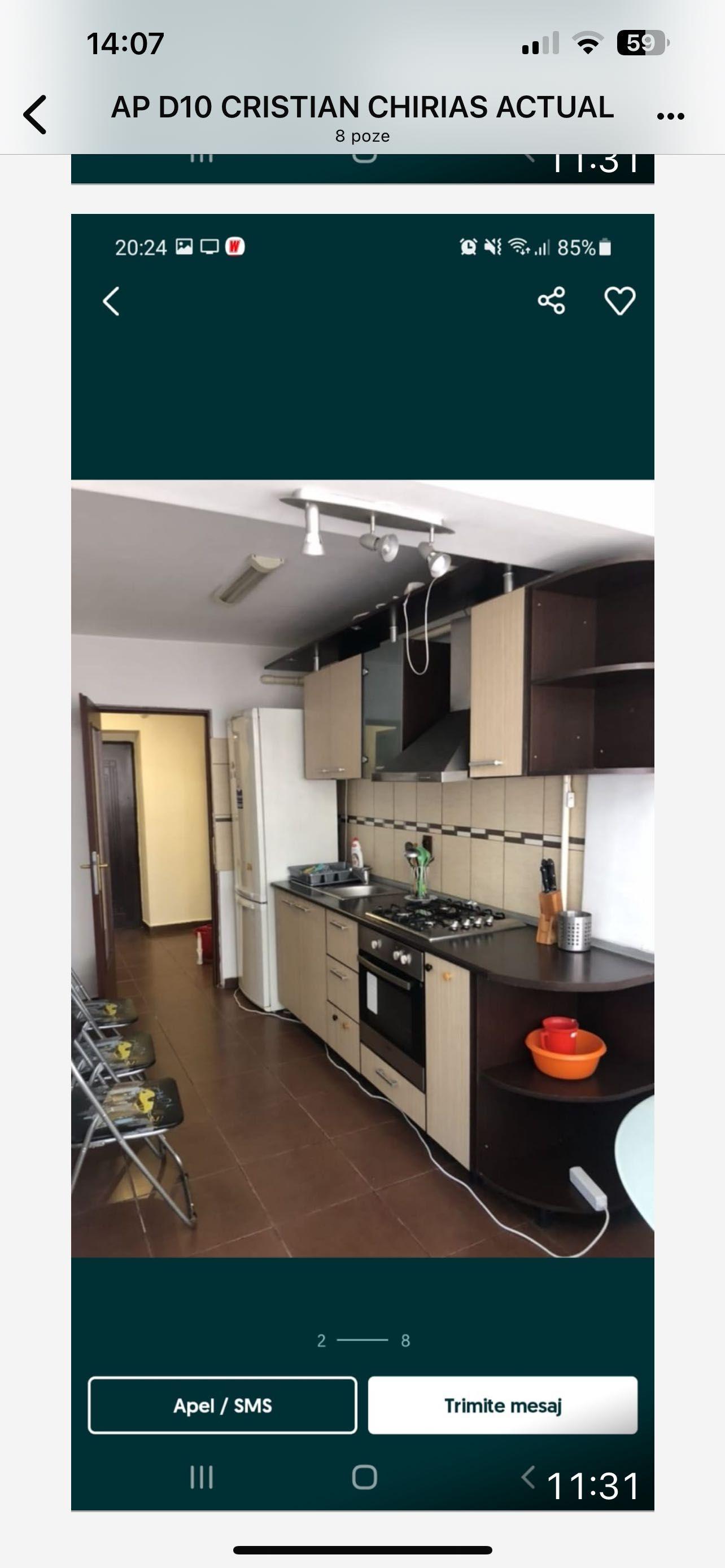 Apartament două camere semidecomandat 1/8 Vatră Luminoasa-M Bravu - imagine 1