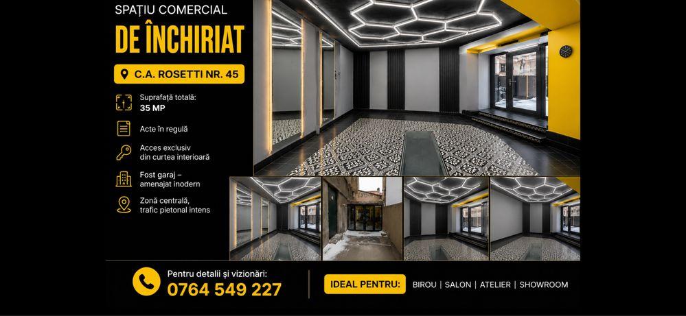 De inchiriat spatiu comercial Str. C.A. Rosetti - imagine 1