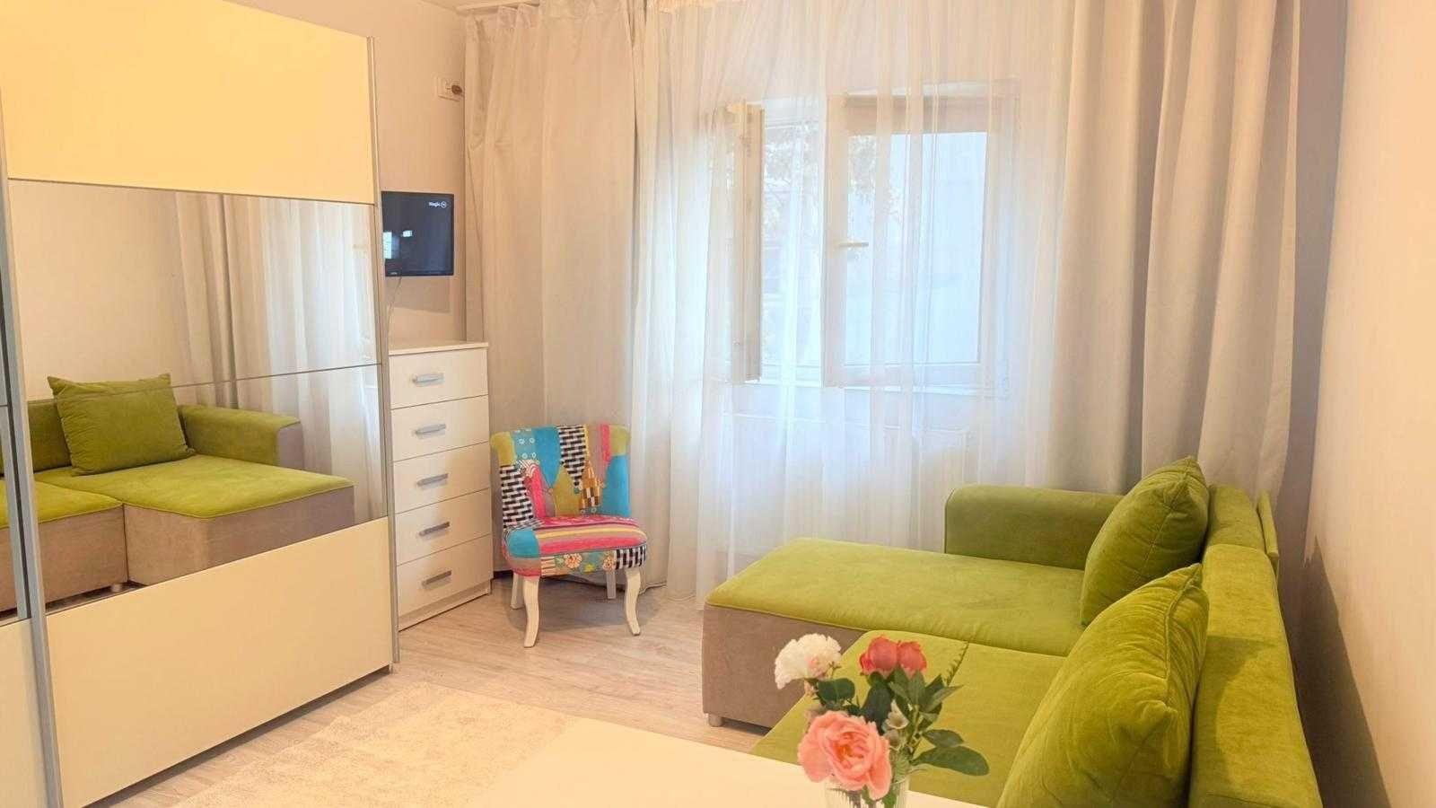 Proprietar | Garsonieră 3 min metrou 1 Decembrie | Etaj 1 | Complet mobilată