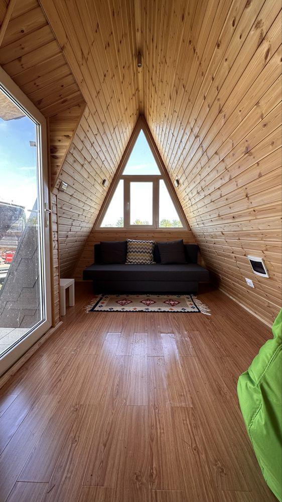 Cabana/casa mobila Aframe - imagine 1