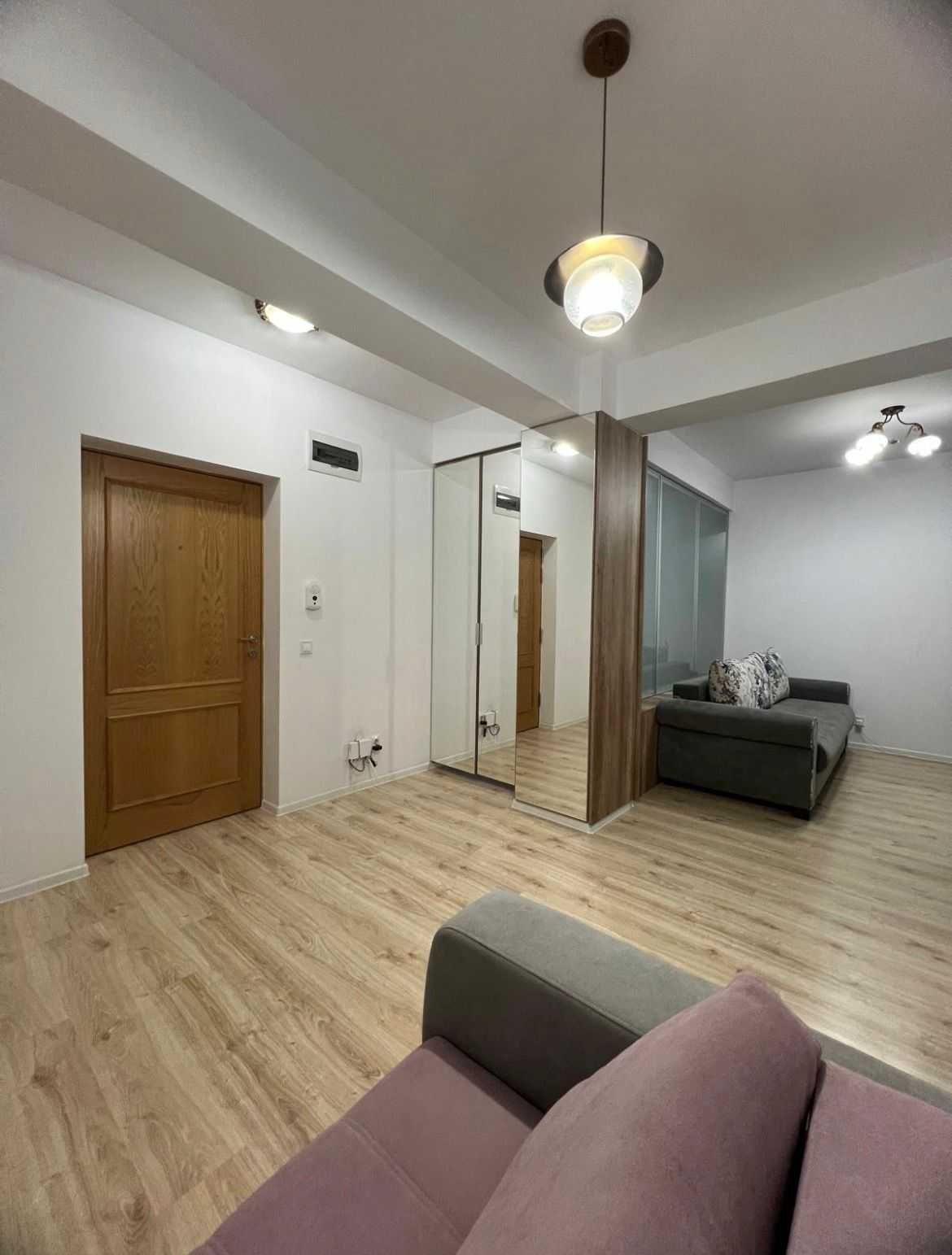 Inchiriez Garsoniera Tip Studio mobilată si utilată, 40 mp utili, Complex New Residence, Drumul Cooperativei