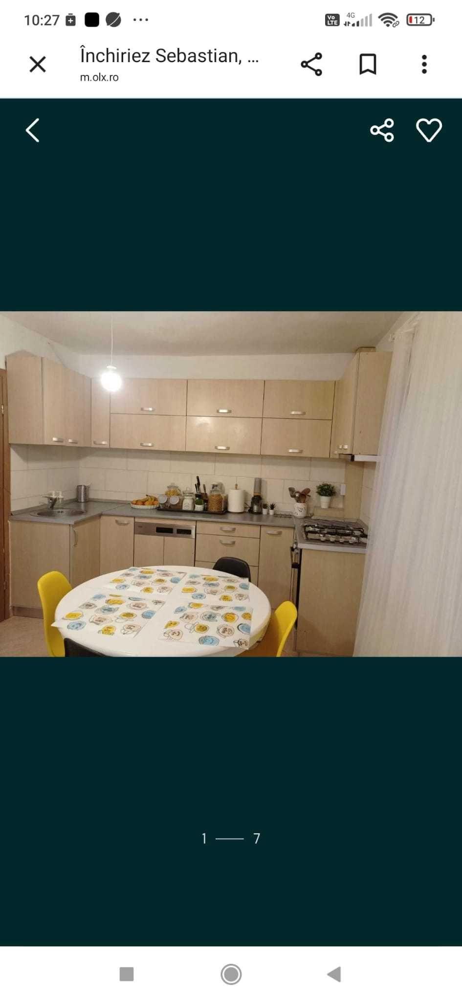 Proprietar - inchiriez 2 camere Sebastian nr.7