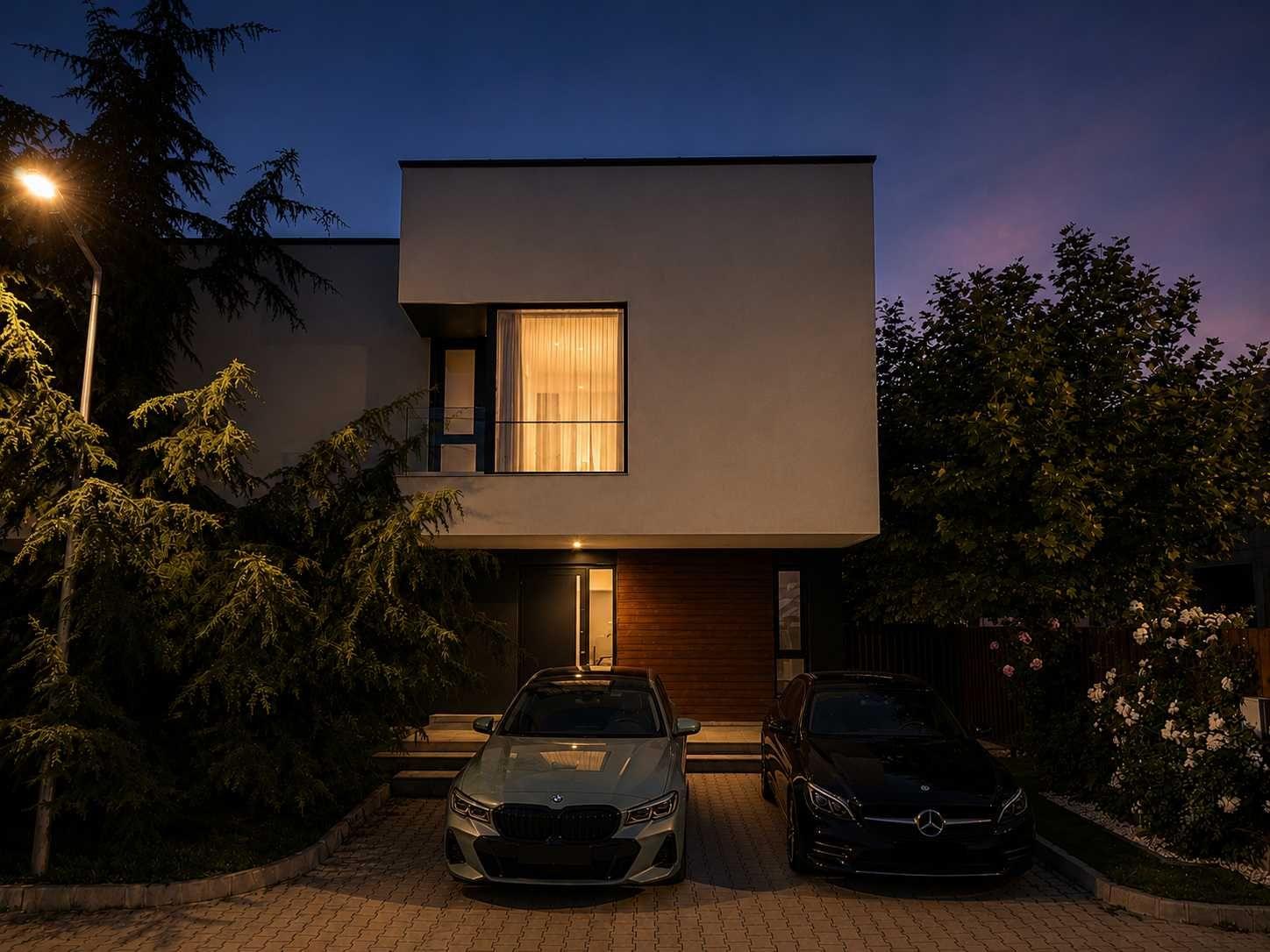 Direct proprietar | Duplex premium 107 mp | Schüco | Încălzire în pardoseală | Mobilat complet | Corbeanca - imagine 1