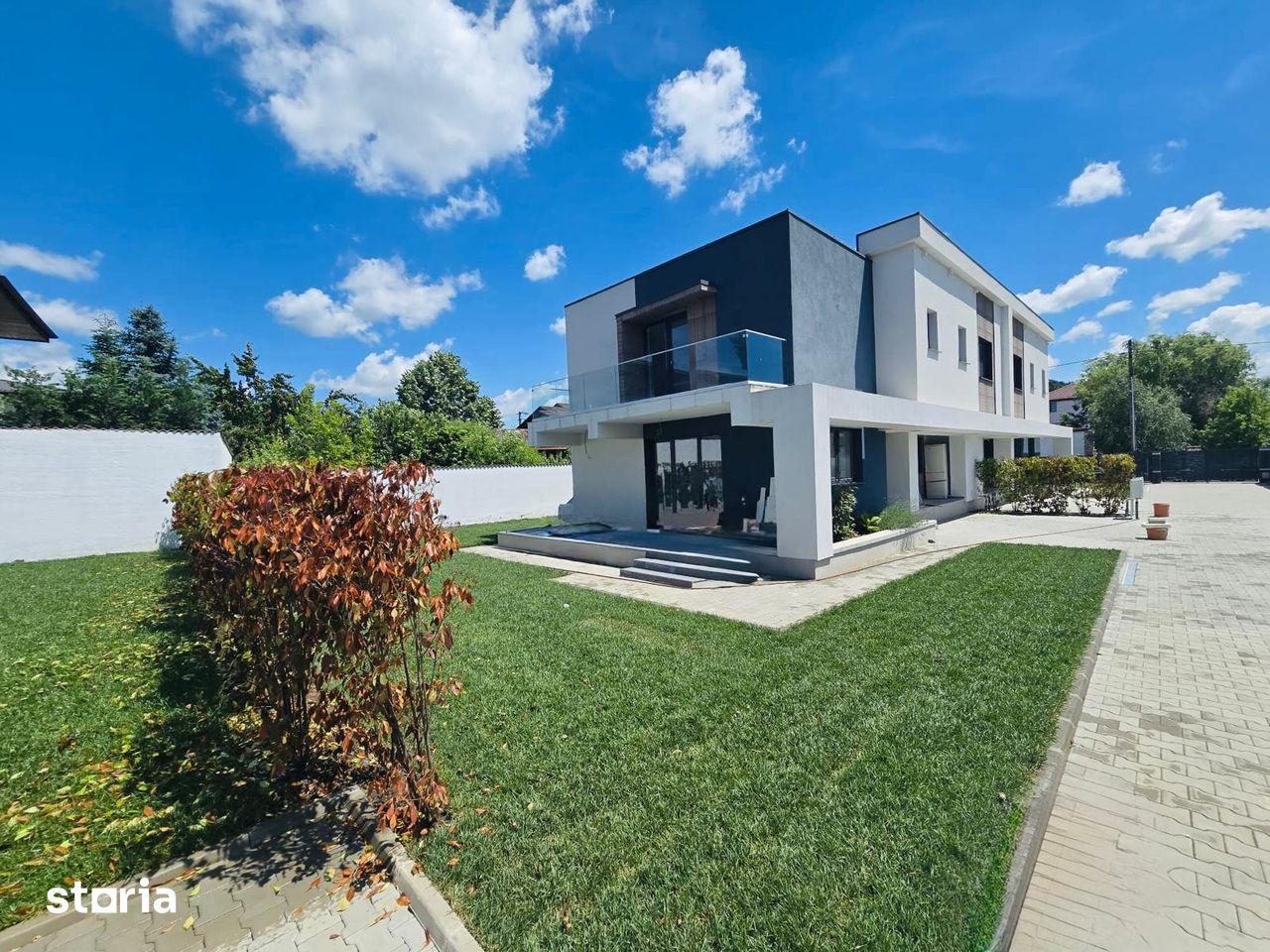 Duplex modern în Corbeanca, toate utilitățile, curte proprie - imagine 1