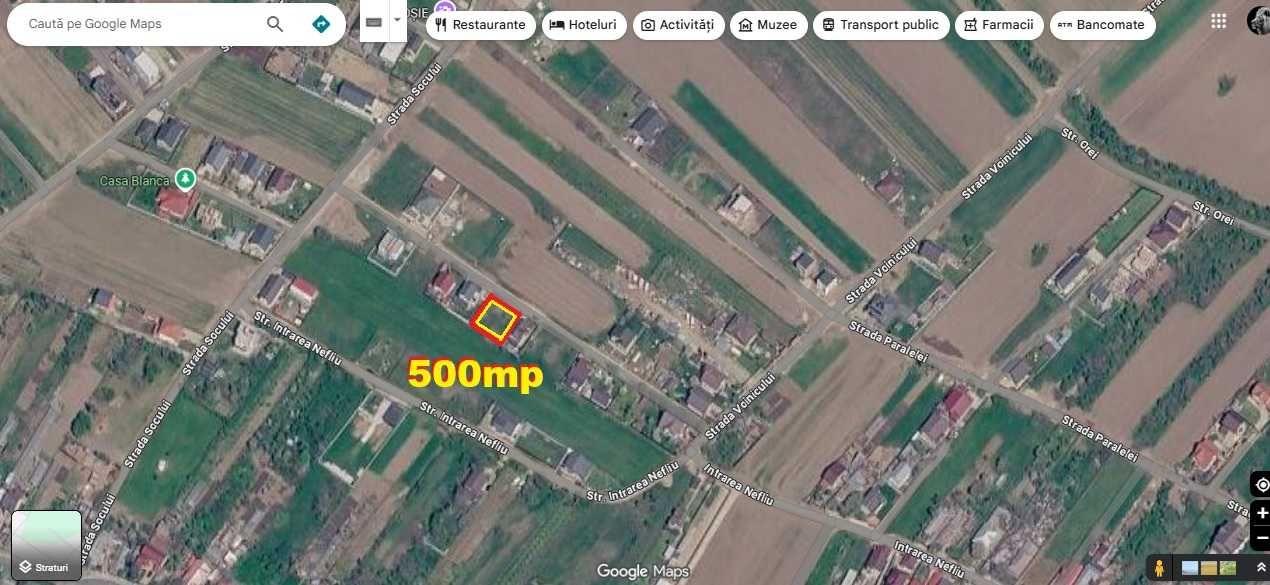 Teren 500mp Int.Nefliu Magurele
