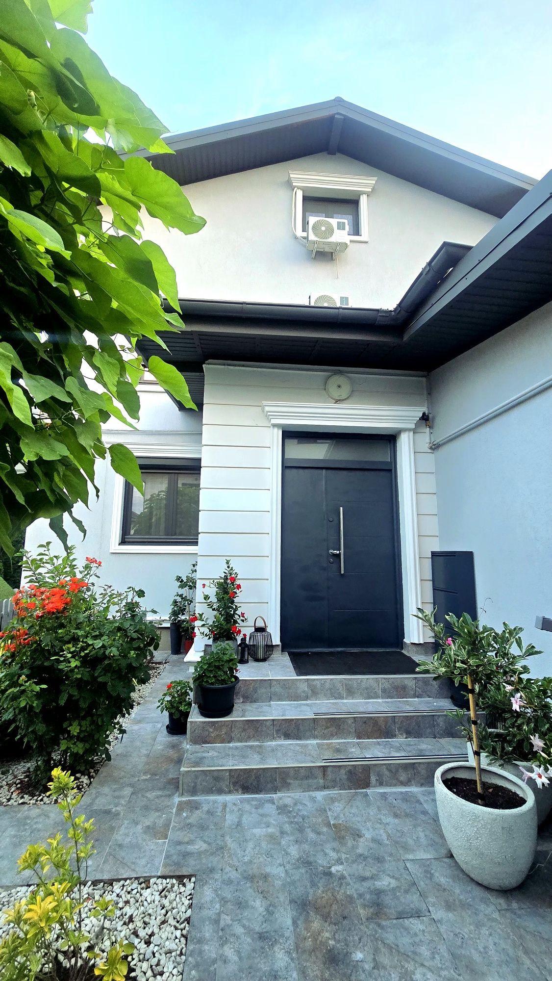 Casa P+ 1 si Pod locuibil, 312mp,  teren 507mp, an 2024, super lux, supraveghere video, alarma
