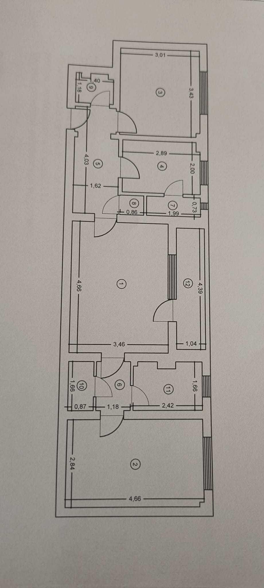 vand apartament 3 camere, Tatarasi