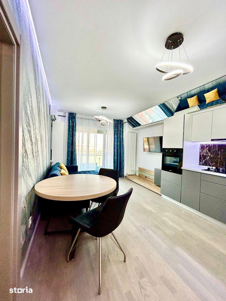 Apartament 2 camere mobilat modern, Complex Himson , centrala, balcon