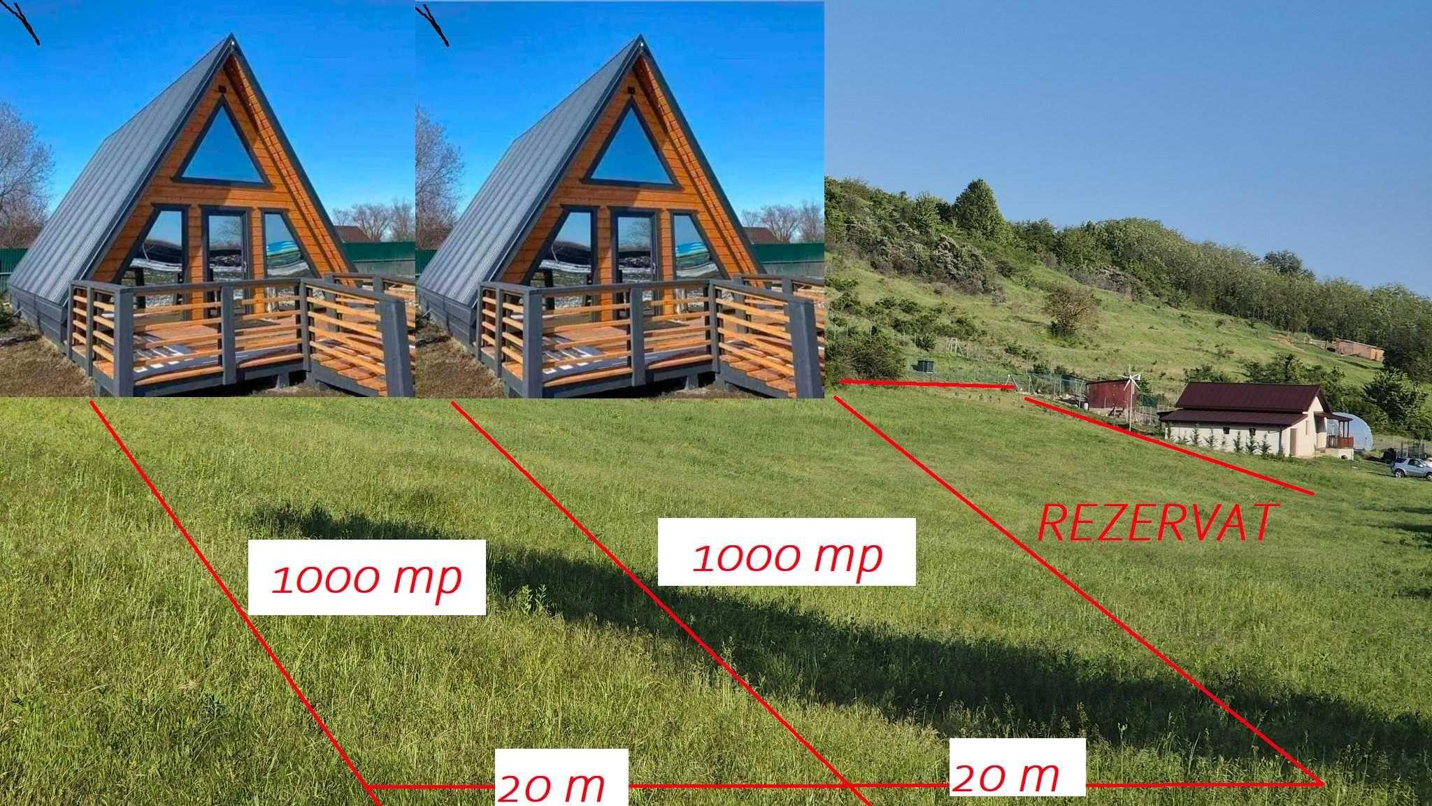 Plata in 6 luni pentru teren cu vedere catre lac