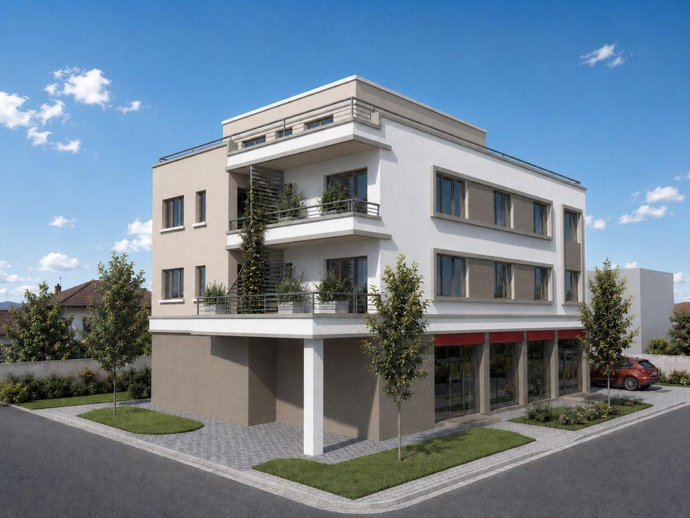 Teren de vânzare – 604 mp, cu PUZ aprobat și proiect P+2+Etaj retras. Spatiu comercial la parter