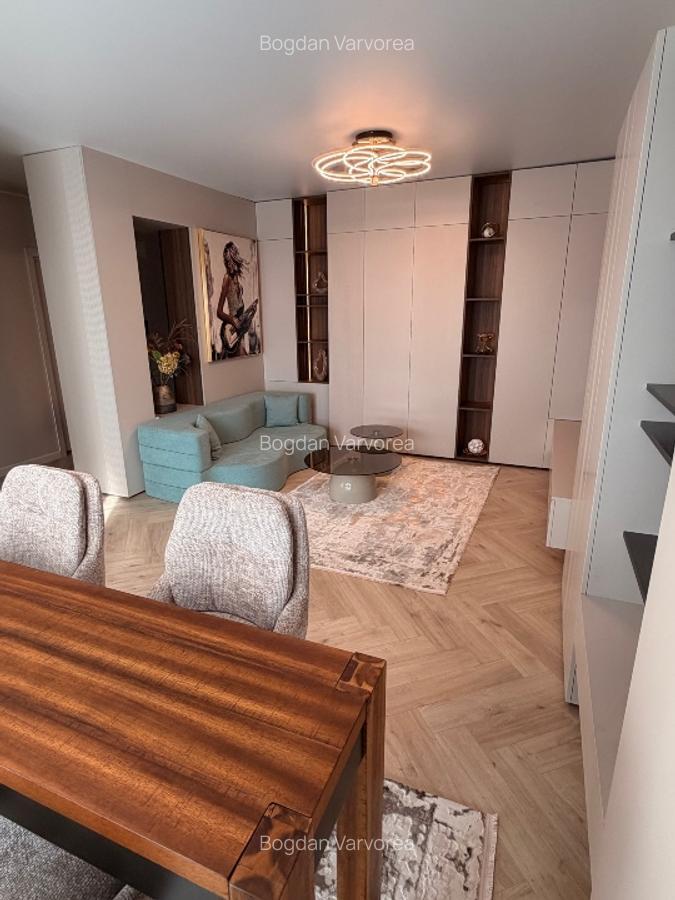 2 camere, primul chiriaș, mobilat și utilat Lux, etaj 11, view lac