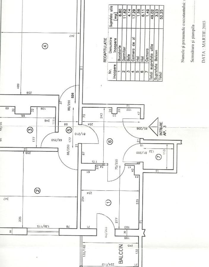 Proprietar, 2 camere, parter cu balcon, 52 mp, Brazda lui Novac