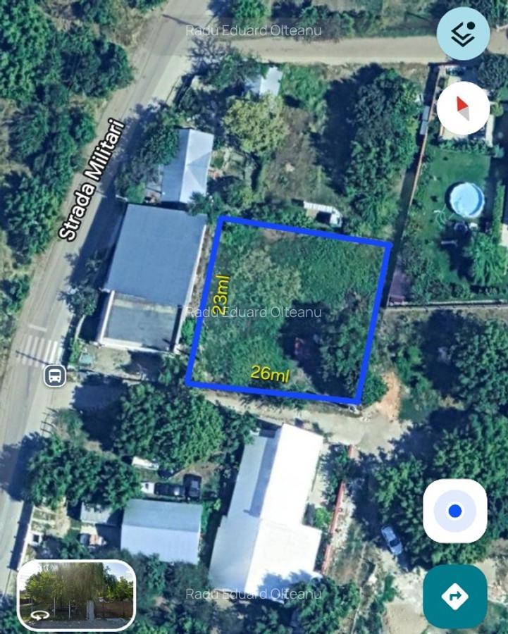 Teren intravilan 600 mp - Focșani, Strada Militari (Zona Laminorului)
