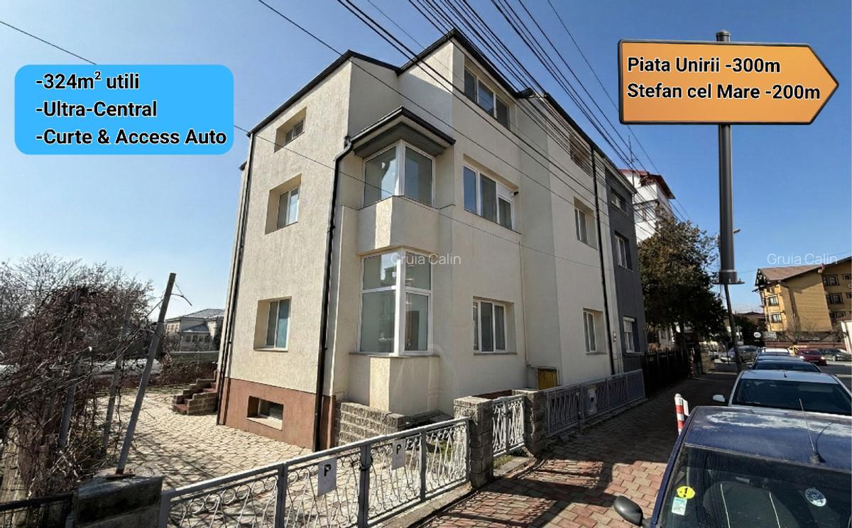 Casa de inchiriat - Ultracentral 324 mp utili + curte - imagine 1