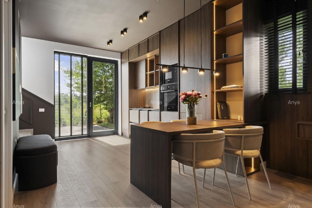 DIRECT PROPRIETAR casa DESIGN PREMIUM Otopeni complet mobilata 4 locuri parcare - imagine 1