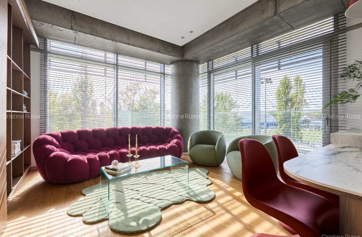 Apartament 3 camere boutique cu design vibrant in ansamblu prestigios Floreasca - imagine 1