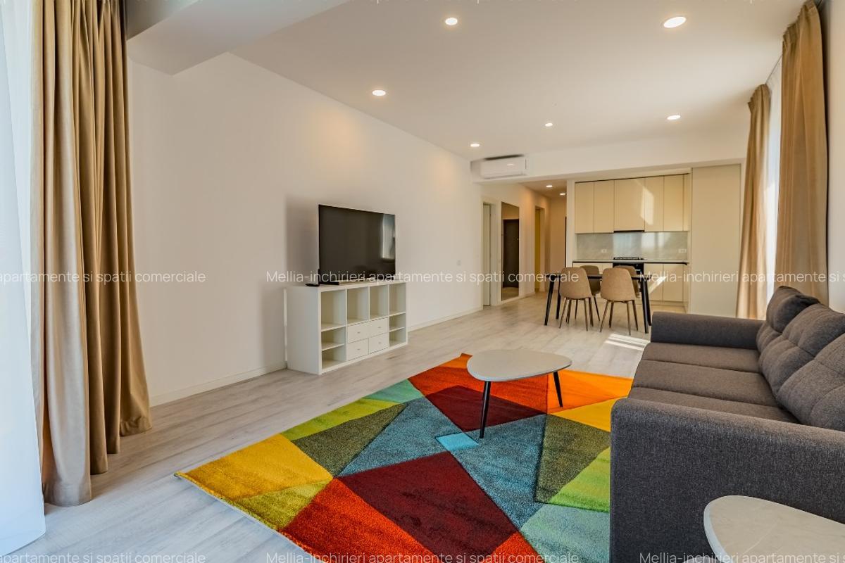 Apartament 3 camere | 2 Terase | 2 bai | Living 48 mp | Mobilat complet | Parcar