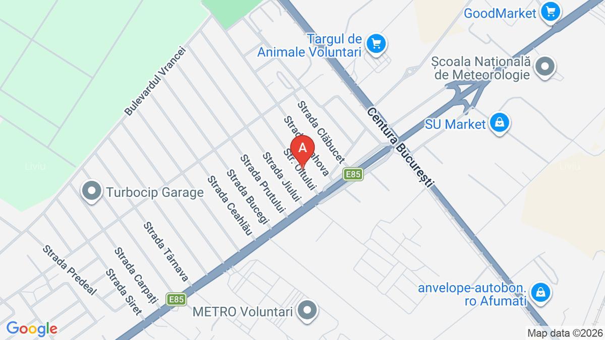 Vand teren Voluntari, suprafata 628 mp – str. Oltului – deschidere 20m