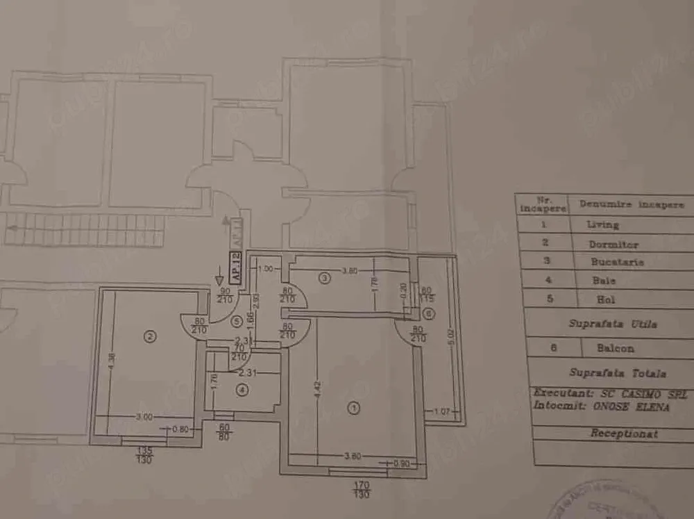 Apartament 2 camere decomandat Popesti Leordeni