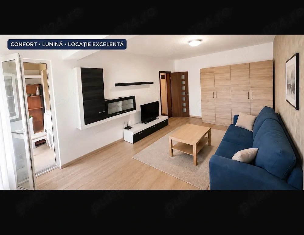 Proprietar închiriez apartament 2 camere decomandat,7 minute distanță metrou Dimitrie Leonida