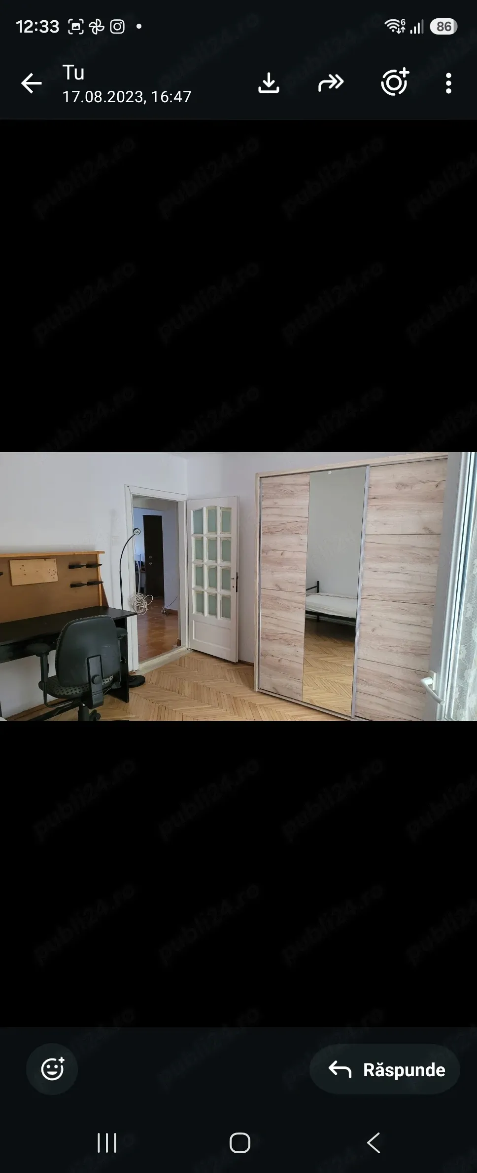Aparatament de inchiriat cu 3 camere zona Titulescu