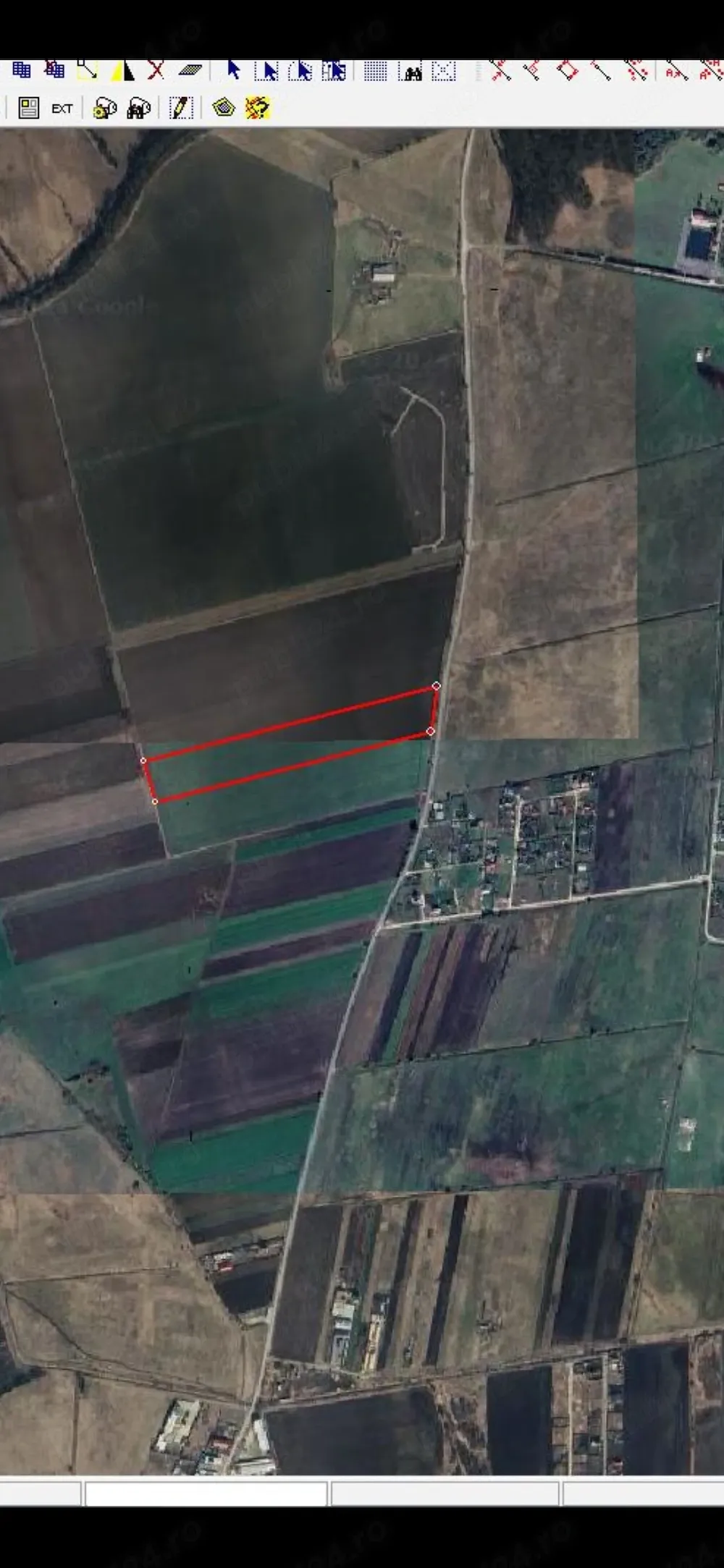 Vand teren extravilan agricol pretabil investiție front la DJ - imagine 1