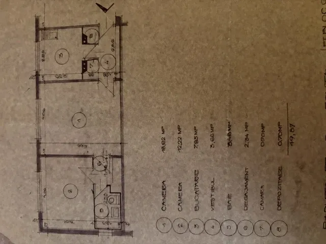 Proprietar, vand apartament 2 camere tip Q, parter, Aleea Calinului