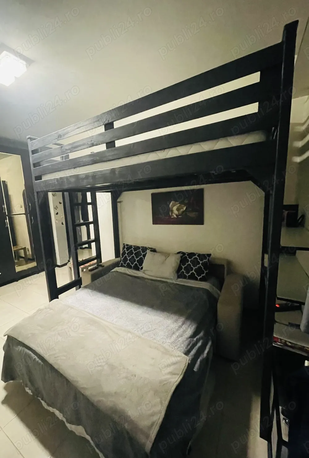 Duplex, 2 camere, INEL II, Academia Navala, 45 mp, centrala gaze, parter inalt si demisol cu geam