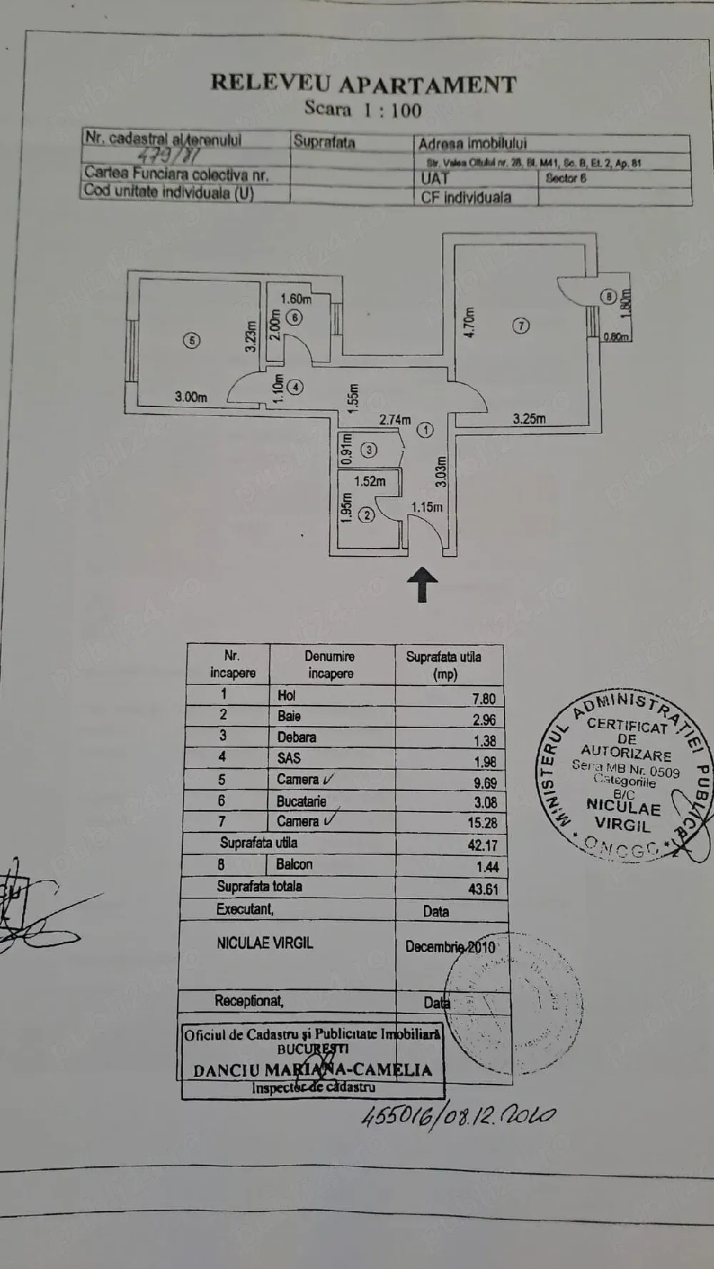 Apartament cu 2 camere de vânzare Drumul Taberei | Etaj 2 10 | 83.000 negociabil