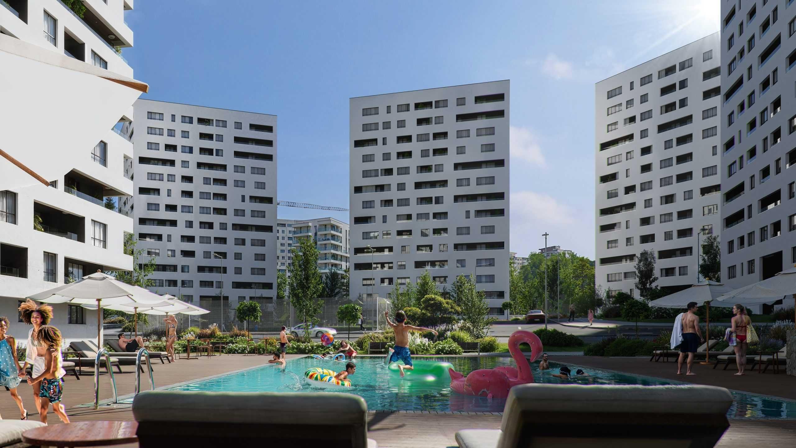 Apartament nou finisat,etaj 2/11 langa Vivo Constanta- Gran Via Marina