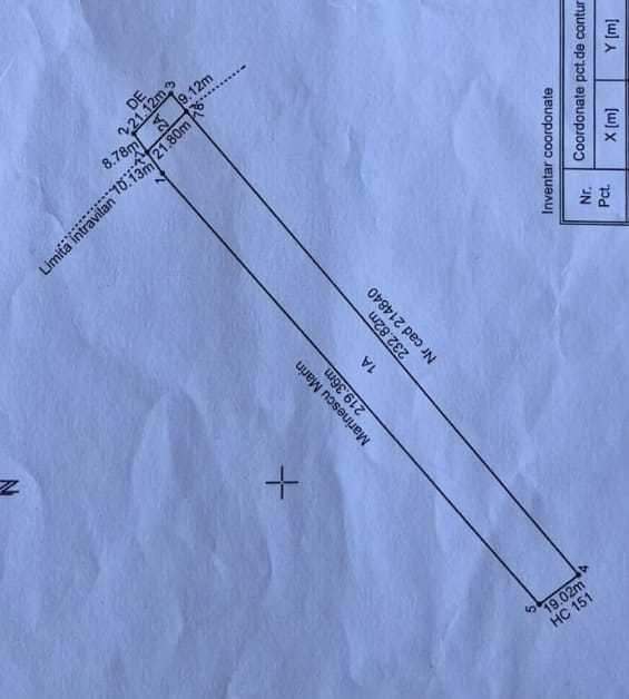 Proprietar vând teren cu un excelent potențial investițional, amplasat pe Centura de Nord a Craiovei, în imediata apropiere a zonei MineralPort.