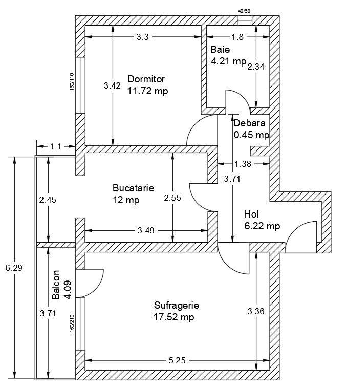 Apartament 2 camere - imagine 1