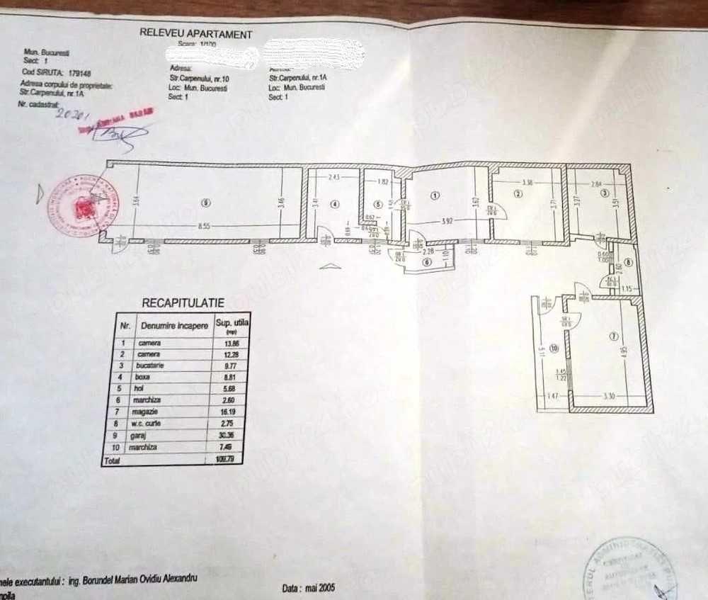Vanzare casa curte 107mp , teren 300mp Calea Giulesti, sector 1