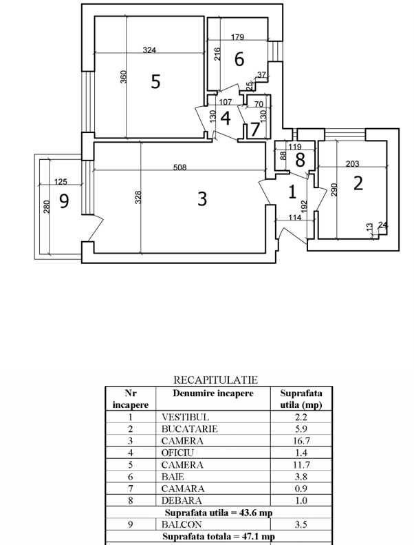 Anunț de vânzare – Apartament 2 camere, Sector 2 - imagine 1