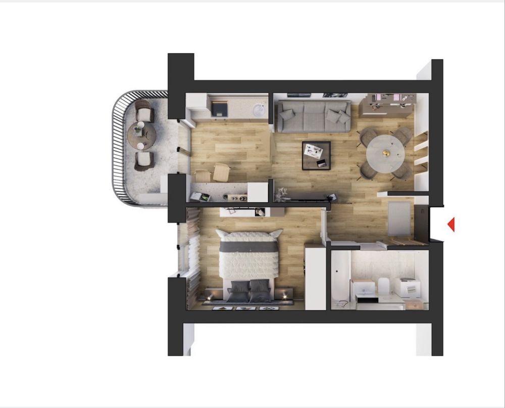 Apartament 2 camere Hils Sunrise