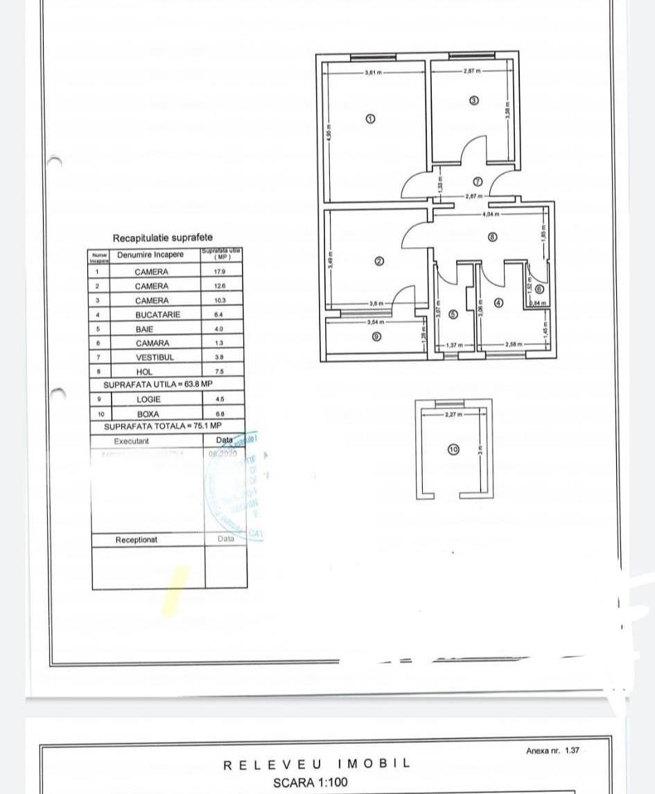 Apartament 3 camere
