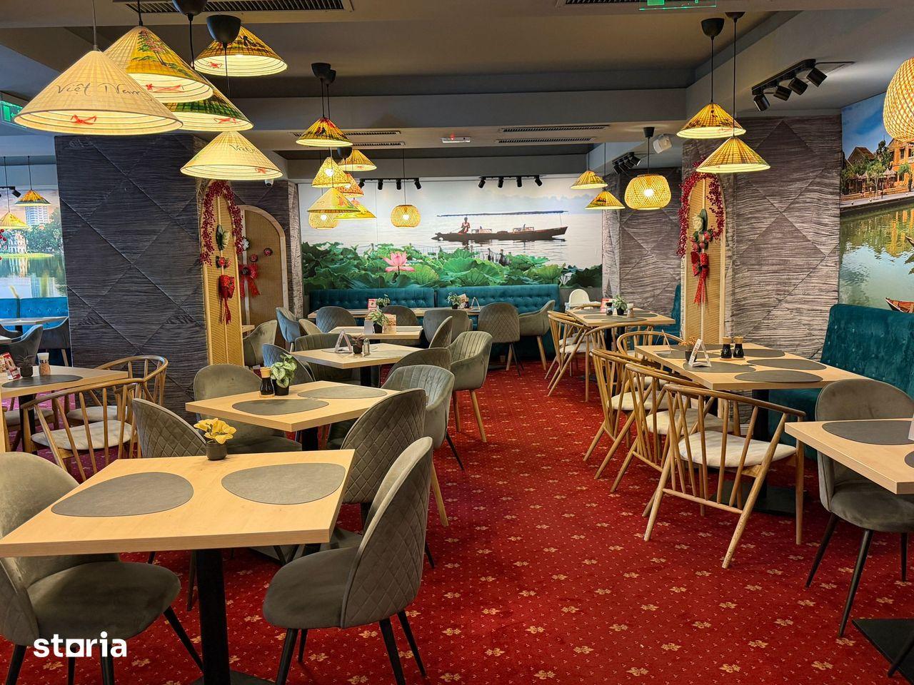 Vand Restaurant Asiatic Cu Tot Mobilierul