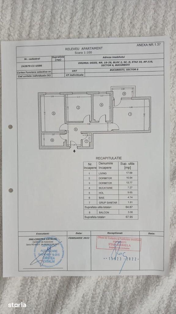 Apartament 3camere RotarPark2 Sector6 - imagine 1
