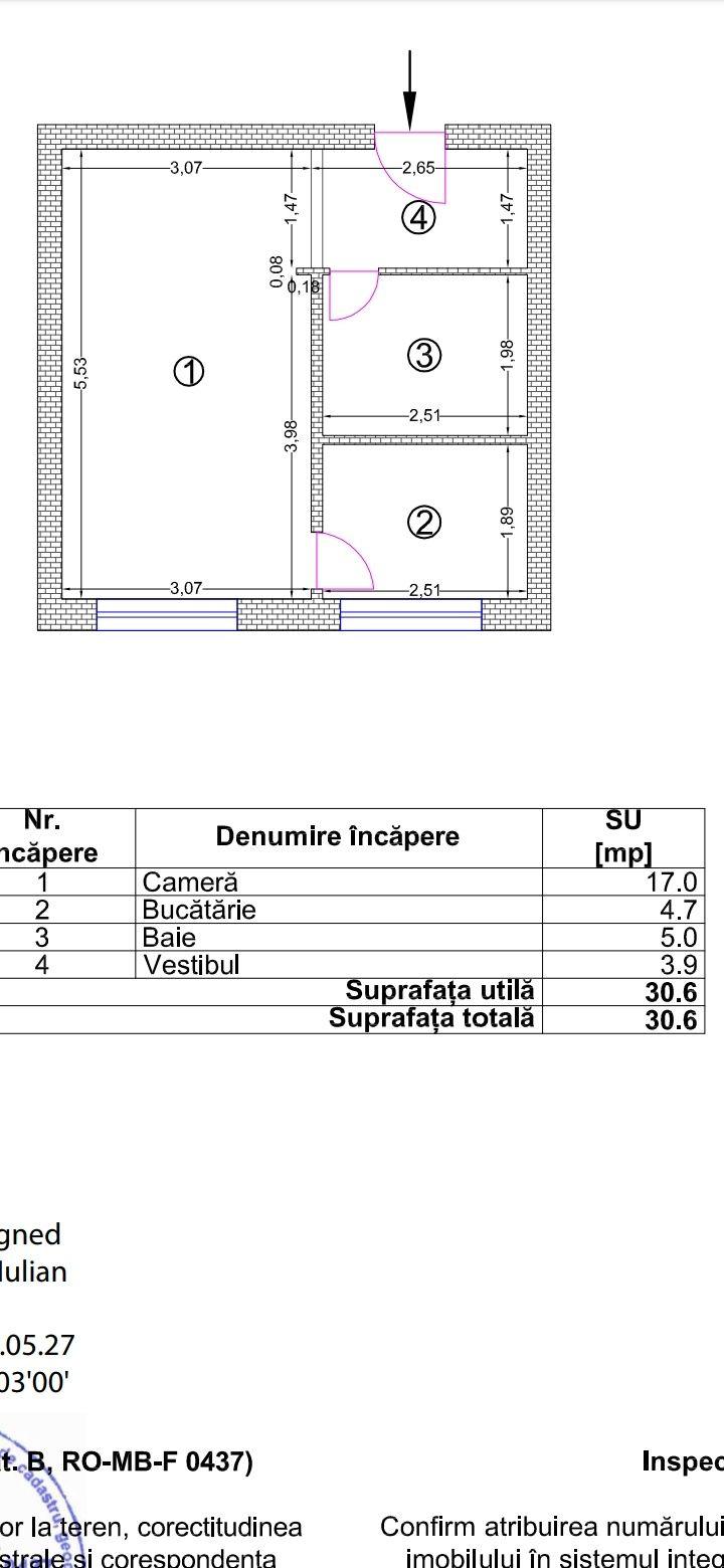 Vând garsoniera metrou grozavesti - imagine 1