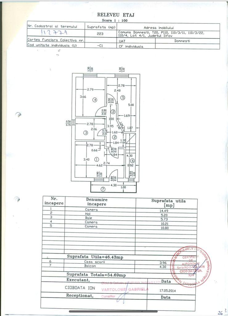 Casa cu 4 camere de vanzare