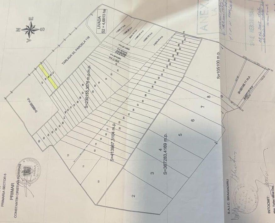 Vând teren zona Măgurele