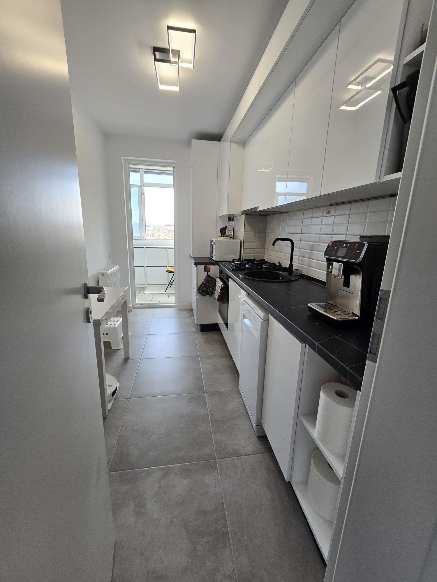 Apartament cu 2 camere de vânzare – complet mobilat și utilat, Popești-Leordeni