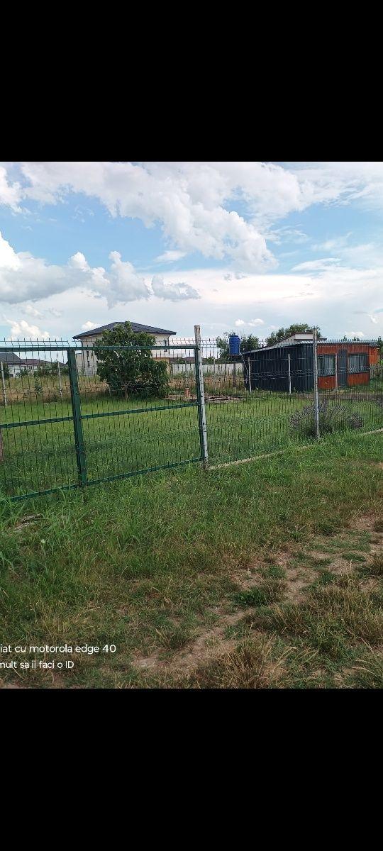 Vând teren, 303 mp cu gard și puț in comuna Berceni Ilfov Str Lebedei - imagine 1