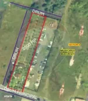 OFERTA, vanzare teren, Drumul Lunca Dochiei sector 3 Bucuresti - imagine 1