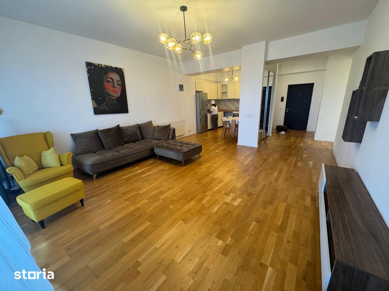 2 camere Vita Bella complet utilat,mobilat loc parcare, complex privat