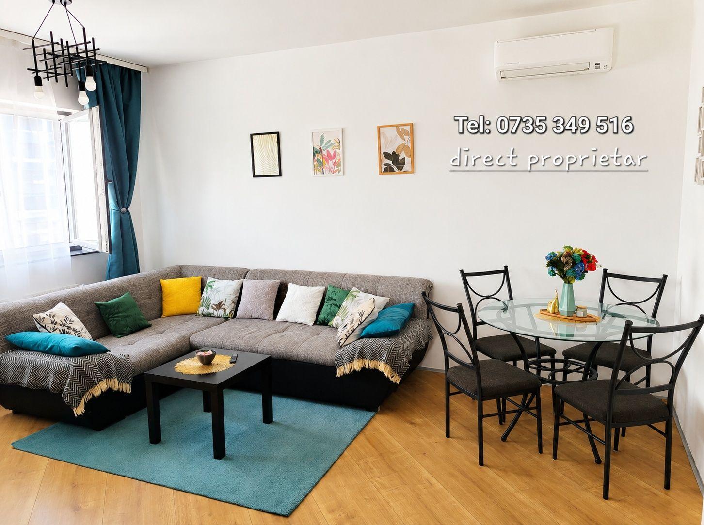 Inchiriez apt. 2 camere in Complex 4CityNorth/Rond Omv/Pipera Plaza, direct proprietar, parcare inclusa