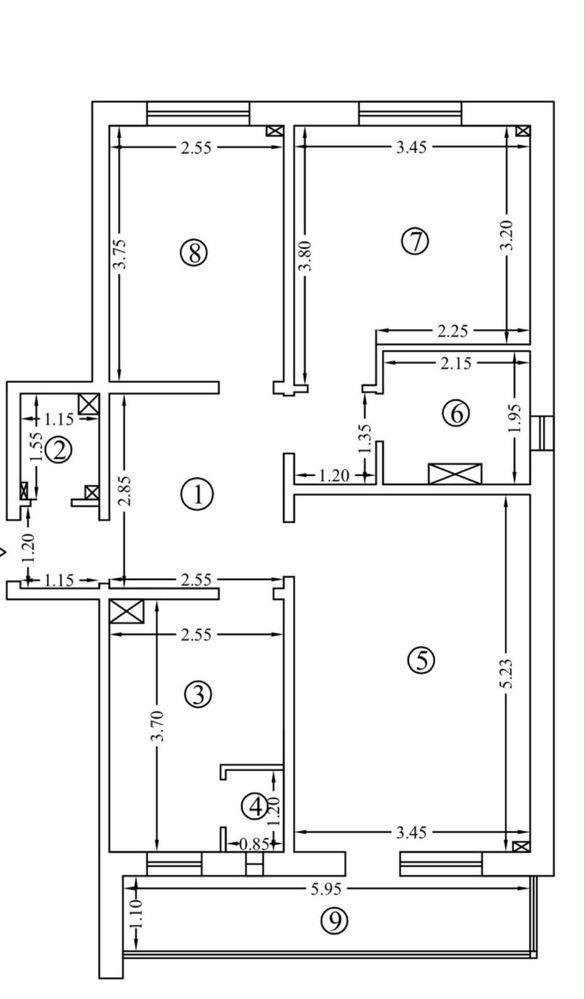 Apartament 3 camere - imagine 1