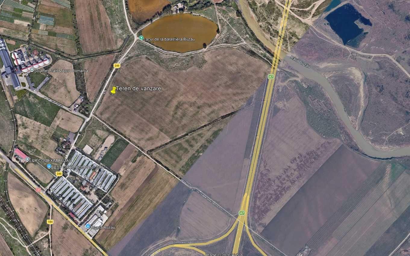 Vand teren intravilan Buzau - langa Avicola