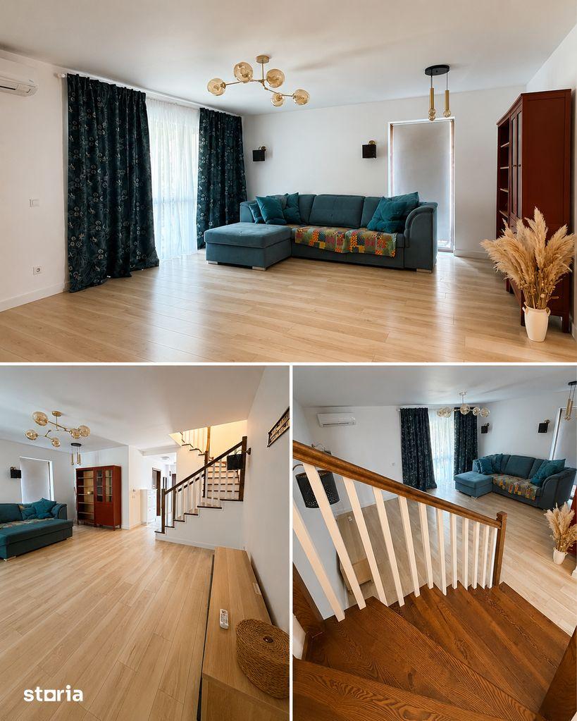 Casă tip duplex 4 camere 3 băi 3 locuri de parcare în Tunari - imagine 1